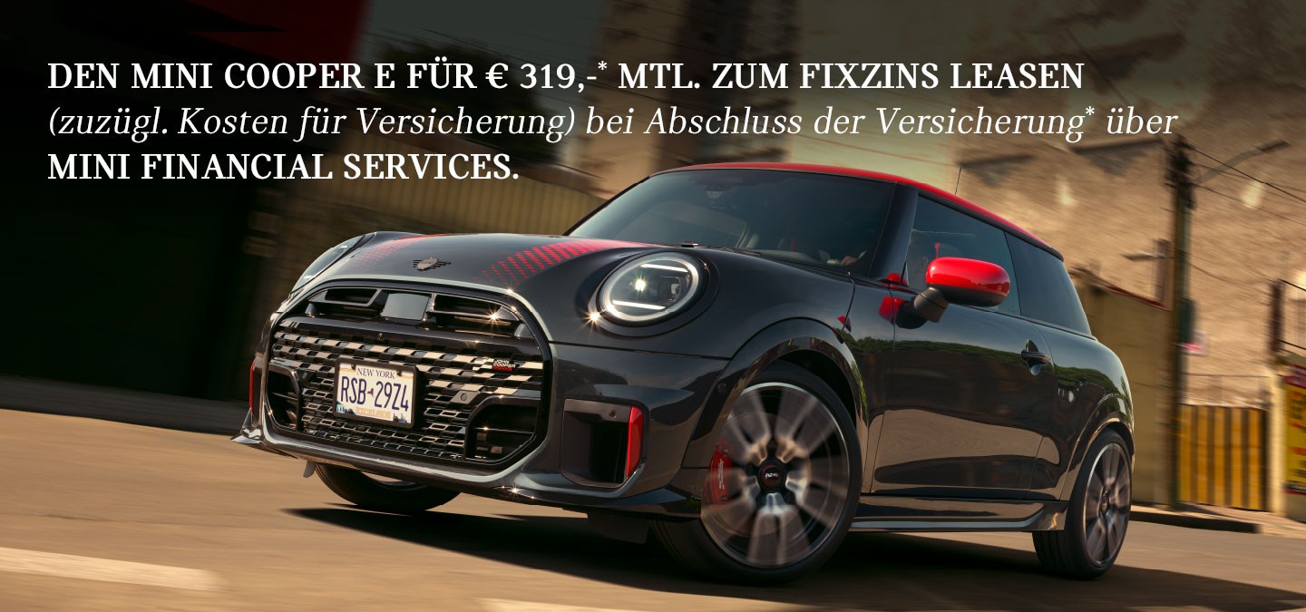 DER VOLLELEKTRISCHE MINI JOHN COOPER WORKS E